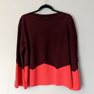 2 tone sweater